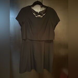 black Vince Camuto dress